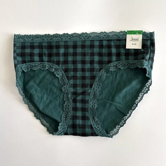 Jenni Intimates Lace Trim Hipster Size S/M/L/XL/XXL  -Buffalo- - Picture 4 of 7